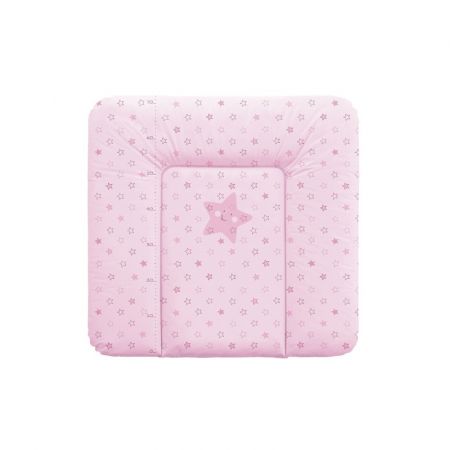 Ceba Baby Přebalovací podložka 75 x 72 cm - Hvězdy růžová