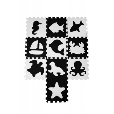 COSING Pěnová podložka puzzle - OCEAN 10ks
