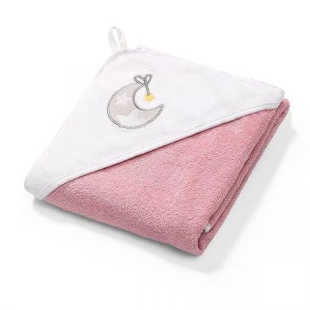 BabyOno Luxusní froté osuška s kapucí - Měsíček