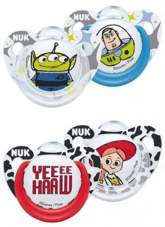 NUK 736456 SM.SIL.TRENDLINE TOY STORY 6-18 2KS/BOX