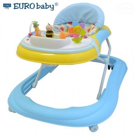 Euro Baby Multifunkční chodítko - modré/žluté