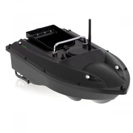 Ikonka RC loďka s návnadou černá