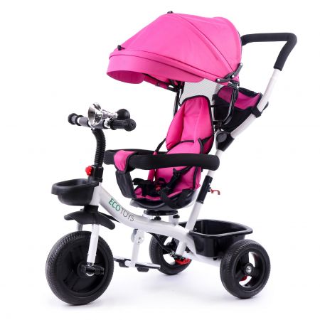 Dětská tříkolka Ecotoys, YM-BT-2 PINK