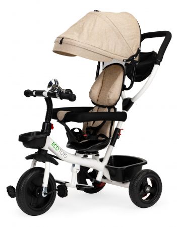Dětská tříkolka Ecotoys, YM-BT-2 BEIGE