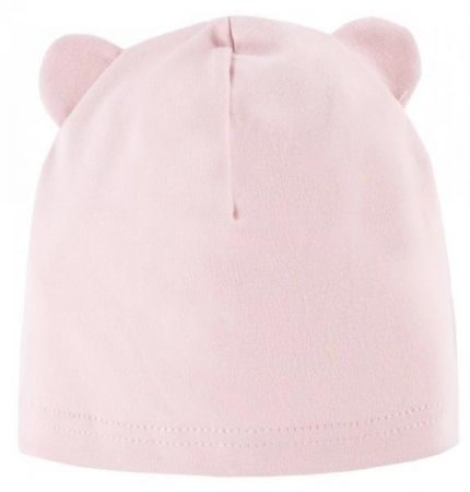 EEVI Bavlněná čepice s oušky - Big Bear, růžová, vel. 80/86, 80-86 (12-18m)