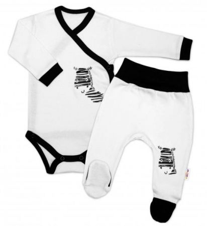 Baby Nellys 2-dílná sada body dl. rukáv
