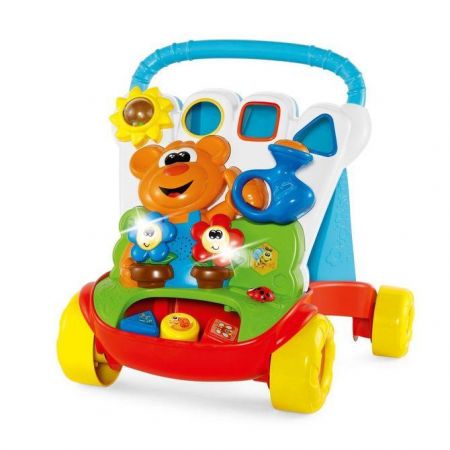 CHICCO ZABAWKI Chicco chodítko na tlačení - zahradní motiv
