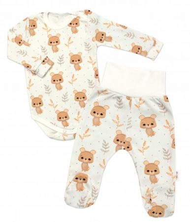Baby Nellys 2-dílná sada body dl. rukáv