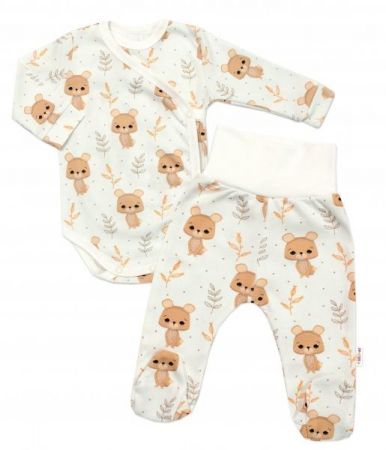 Baby Nellys 2-dílná sada body zap. bokem