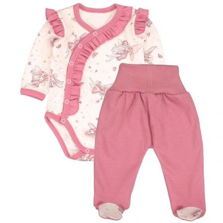 MBaby 2-dílná kojenecká sada Víla, 56 (1-2m)