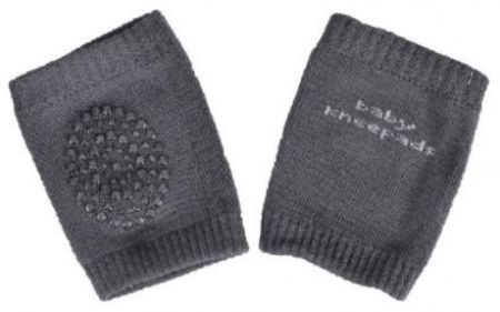Cangaroo Dětské nákolenky Itsy Bitsy - dark grey, 6 - 36 m, 2ks
