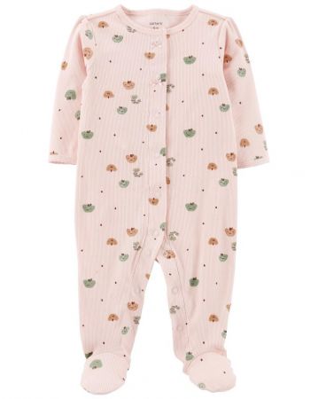 CARTERS CARTER'S Overal na druky Sleep&Play Pink Apples holka PRE/vel. 46