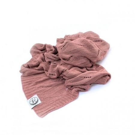 POLDAUN BAMBUSOVÁ DEKA BEBABY INDIAN PINK