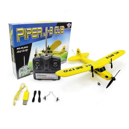 Ikonka RC letadlo Piper 2CH 150m