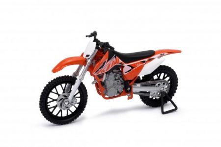 Welly Motocykl KTM 450 SX-F 1:18 oranžový