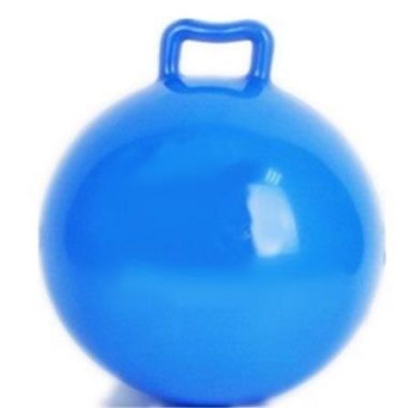 Ikonka Gymnastický skákací míč 45cm modrý