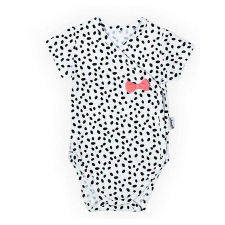 Kojenecké bavlněné body s bočním zapínáním Nicol Alice Multicolor 56 (0-3m)