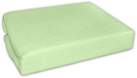 Baby Nellys Froté prostěradlo do kočárku 75 x 35 - zelené, 75x35