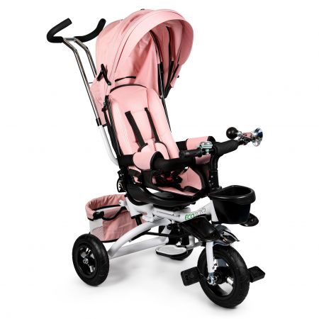Dětská tříkolka Ecotoys světle růžová