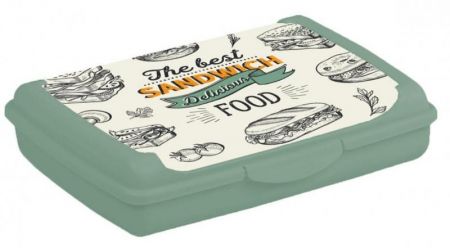 Keeeper Svačinkový box Sandwich - mini 0,5 l, zelený