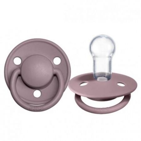 BIBS 1010248 SILIKONOVÝ DUDLÍK DE LUX HEATHER 0-36
