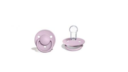 BIBS 1010267 SILIKONOVÁ SAVIČKA DUSKY LILAC 0-36 DE LUX