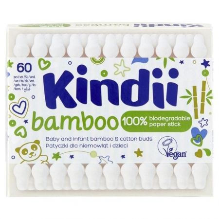 KINDII BAMBUSOVÉ TYČINKY HYG.60KS