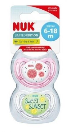 NUK 176280 OVOCE SILIKONOVÉ FIGURÍNY 6-18 2KS/BOX