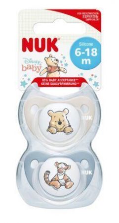 NUK 730129 SM.SIL.DISNEY KUBUŚ 0-6 2KS/BOX