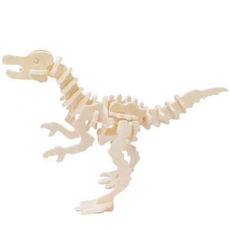 Woodcraft construction kit Woodcraft Dřevěné 3D puzzle Ornithomimus