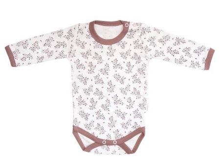 Mamatti Kojenecké body dlouhý rukáv, Happy - bílá s potiskem, vel. 80, 80 (9-12m)