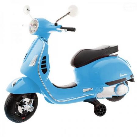 Euro Baby Akumulatorový skútr Vespa - modrý