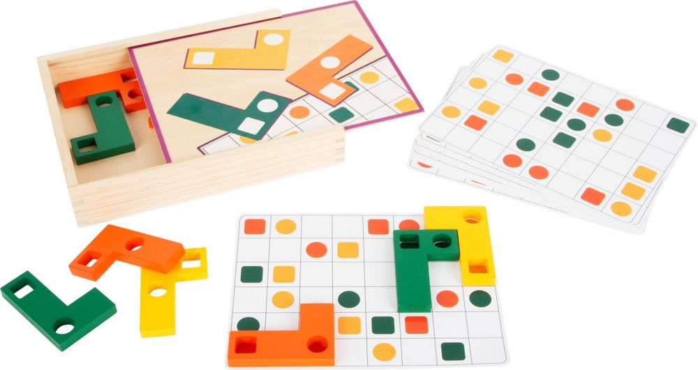 Small foot by Legler Small Foot Logická hra Tetris