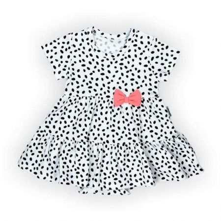 Kojenecké šatičky-body s krátkým rukávem Nicol Alice Multicolor 74 (6-9m)