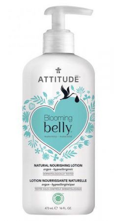 ATTITUDE Přírodní vyživující tělové mléko Blooming Belly nejen pro těhotné s arganem 473 ml