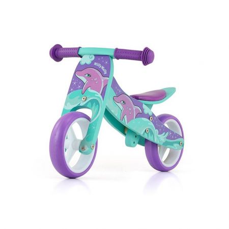 Dětské multifunkční odrážedlo kolo Milly Mally JAKE Dolphin