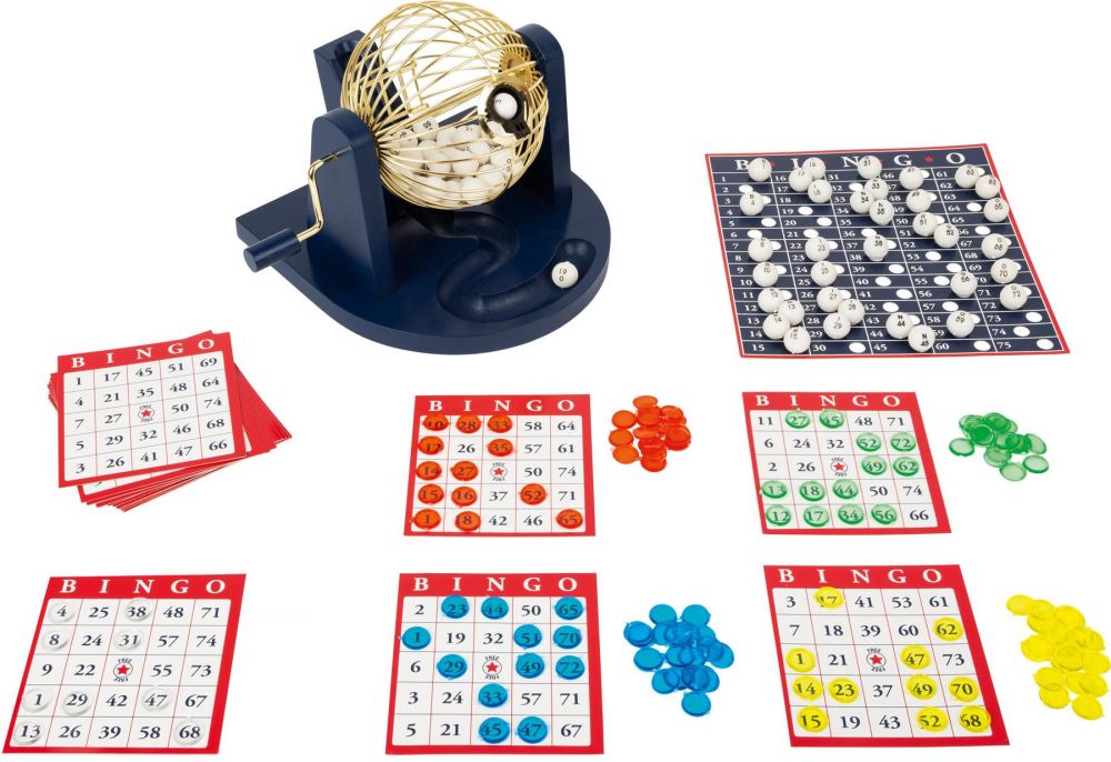 Small foot by Legler Small Foot Hra bingo s losovacím bubnem