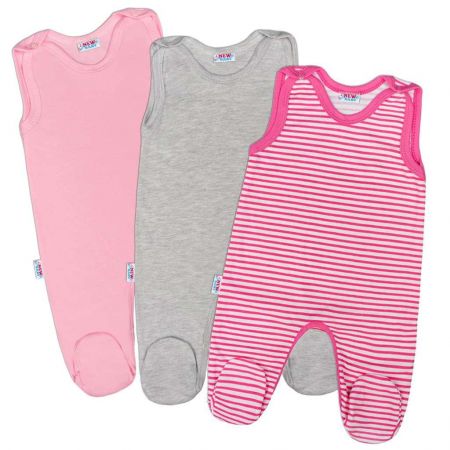 Kojenecké dupačky New Baby Classic II Holka 3ks Dle obrázku 86 (12-18m)