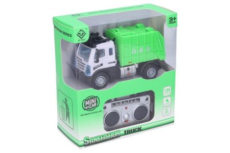 WIKY - Popelářské auto RC 13cm