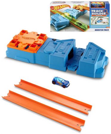 MATTEL HOT WHEELS Track Builder zrychlovač na baterie rozšíření k dráze