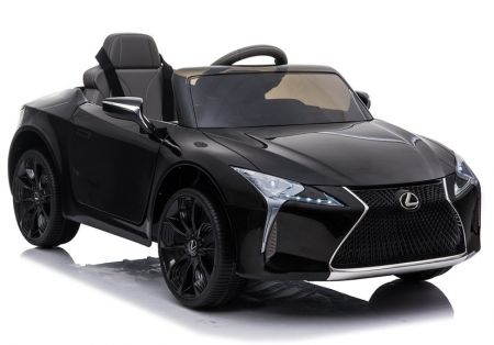 HračkyZaDobréKačky Elektrické autíčko Lexus JE1618 lakované černé