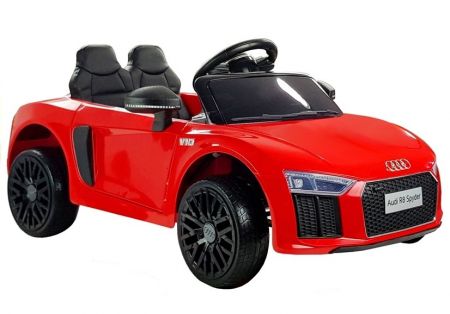 HračkyZaDobréKačky Elektrické autíčko Audi R8 Spyder S červené