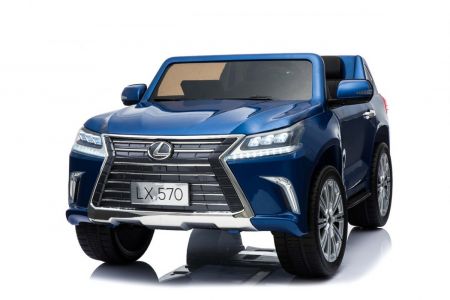 HračkyZaDobréKačky Elektrické autíčko Lexus LX570 lakované modré