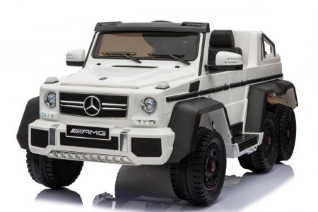 Ramiz Elektrické autíčko Mercedes G63 6x6 bilé