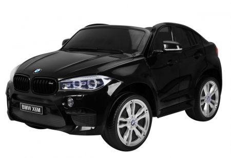 Ramiz Elektrické autíčko BMW X6 M, 2 místné lakované černé