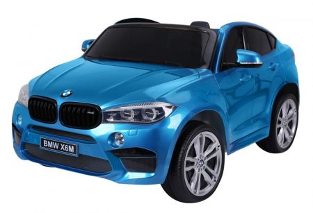 Ramiz Elektrické autíčko BMW X6 M, 2 místné lakované modré