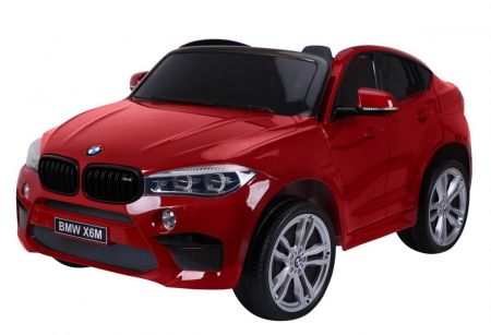 Ramiz Elektrické autíčko BMW X6 M, 2 místné lakované červené