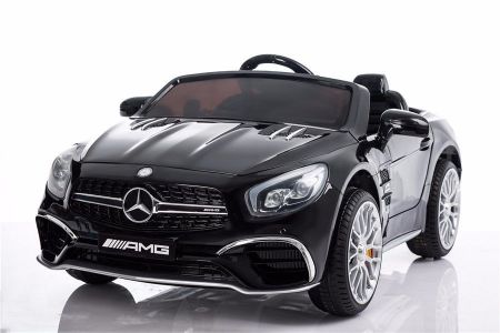 HračkyZaDobréKačky Elektrické autíčko Mercedes-Benz SL65 AMG černé