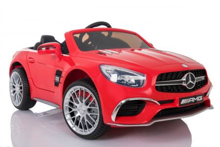 HračkyZaDobréKačky Elektrické autíčko Mercedes-Benz SL65 AMG červené