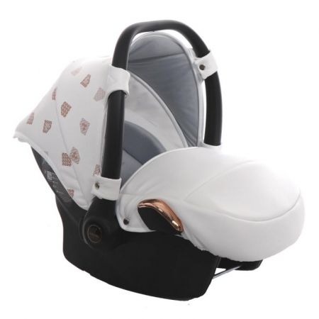 Autosedačka Junama BabySchild Glow - 01 White/Copper